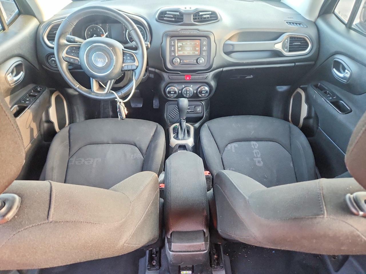 2015 Jeep Renegade VIN ZACCJABT7FPC27325 COPART salvage auction — Front End, TX - SALVAGE VEHICLE TITLE, sold $275 on 2026-07-09 (photo 8)