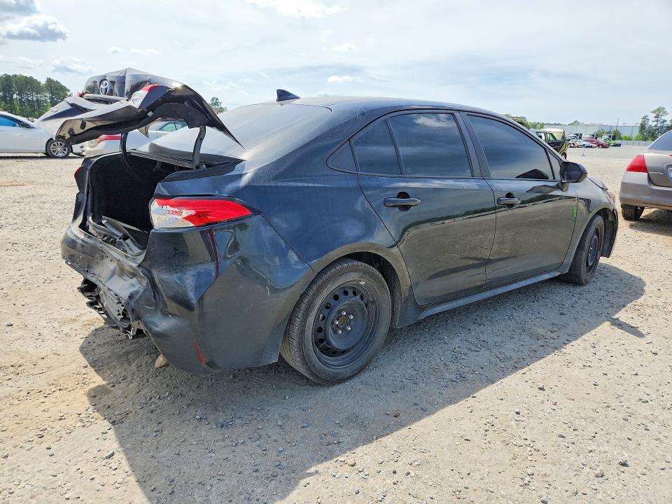 2022 Toyota Corolla VIN 5YFEPMAE6NP375939 COPART salvage auction — REAR END, Nc - Salvage Certificate Of Title, sold $4,300 on 2026-07-20 (photo 3)