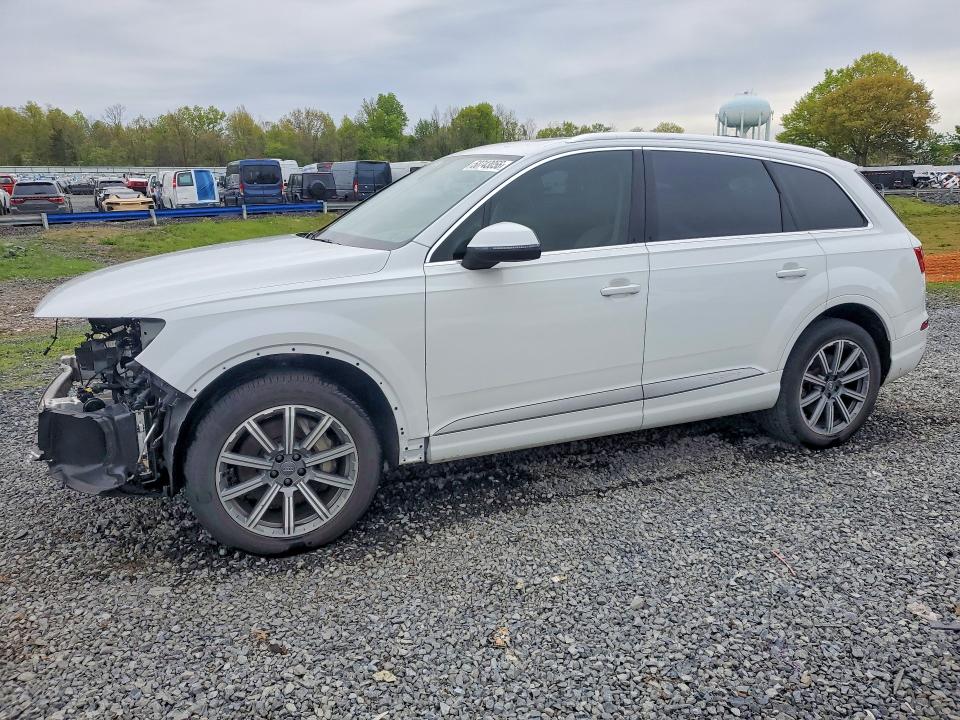 2019 Audi Q7 VIN WA1LAAF78KD033127 COPART salvage auction — FRONT END, Nj - Cert Of Title-Salvage, sold $9,500 on 2026-07-17 (photo 1)