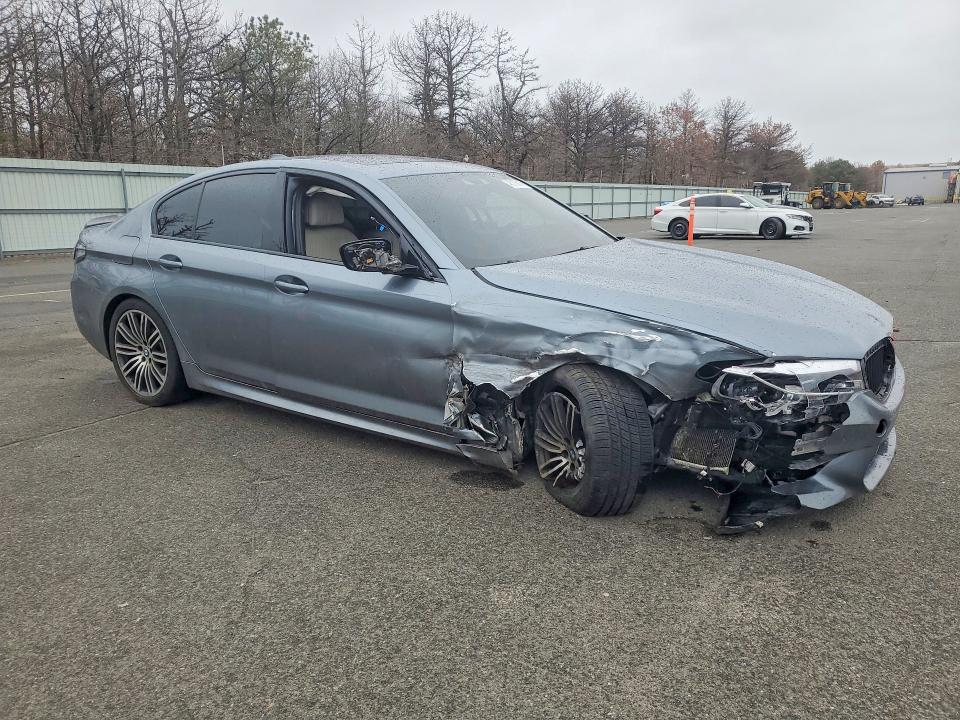 2019 BMW 5er VIN WBAJE7C56KWW34979 COPART salvage auction — FRONT END, Id - Salvage Certificate Of Title, sold $13,100 on 2026-07-08 (photo 4)