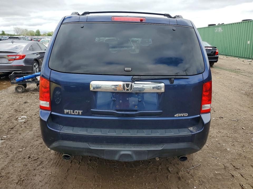 2014 Honda Pilot VIN 5FNYF4H56EB052041 COPART salvage auction — FRONT END, IL - SALVAGE CERTIFICATE, sold $2,700 on 2026-07-09 (photo 6)