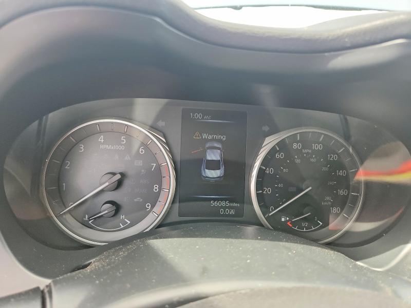 2022 Infiniti Q60 VIN JN1FV7LL4NM680076 COPART salvage auction — NORMAL WEAR, Ms - Certificate Of Title, sold $26,250 on 2026-07-17 (photo 9)