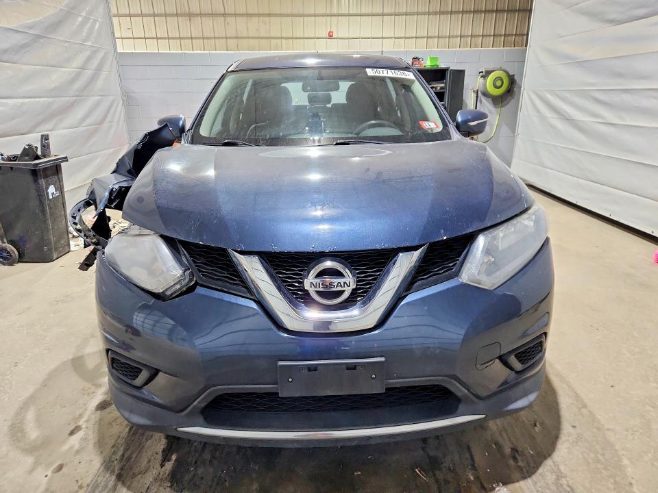 2015 Nissan Rogue VIN KNMAT2MV4FP517136 COPART salvage auction — FRONT END, NH - CERT OF TITLE-SALVAGE, sold $1,150 on 2026-07-02 (photo 5)