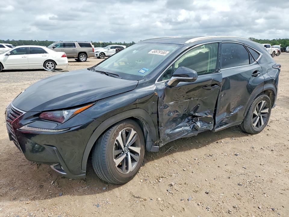 2021 Lexus Nx 300 VIN JTJGARBZ0M2185136 COPART salvage auction — SIDE, Tx - Certificate Of Title, sold $10,300 on 2026-07-14 (photo 1)