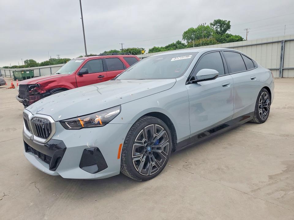 2024 BMW I5 VIN WBY33FK0XRCS21152 COPART salvage auction — REAR END, Tx - Salvage Vehicle Title, sold $30,750 on 2026-07-09 (photo 1)