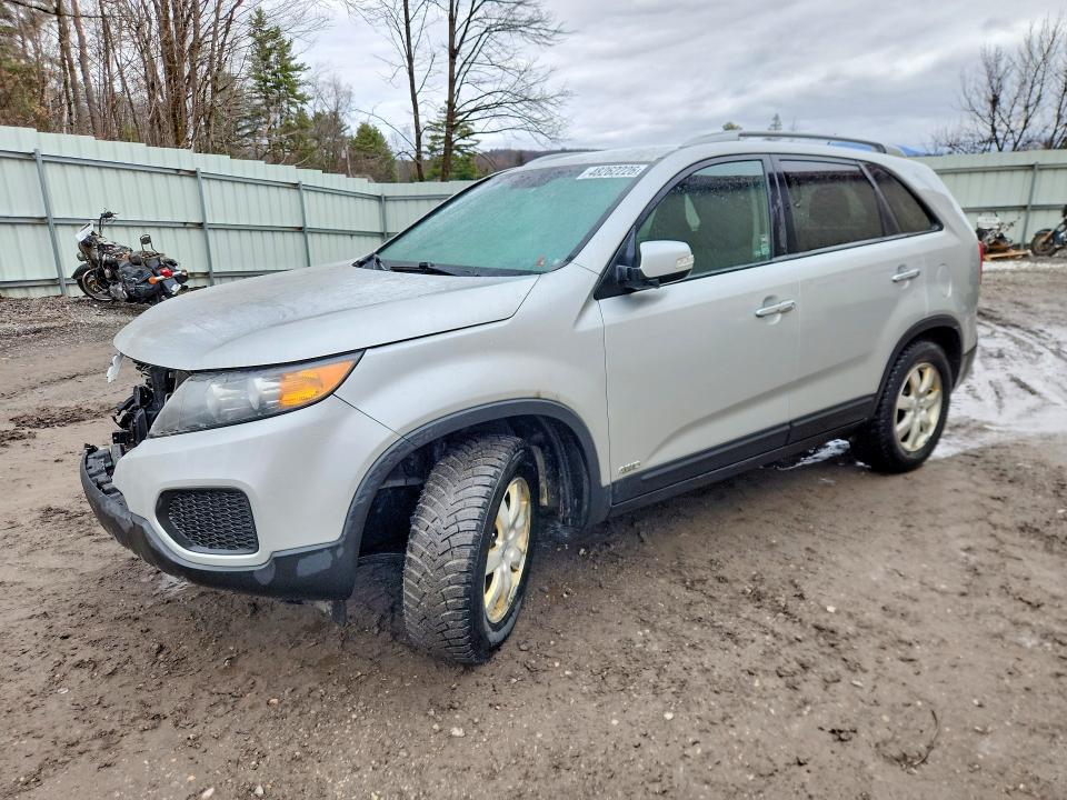 2013 Kia Sorento VIN 5XYKTDA27DG390716 COPART salvage auction — FRONT END, Nh - Cert Of Title-Salvage, sold $550 on 2026-07-13 (photo 1)