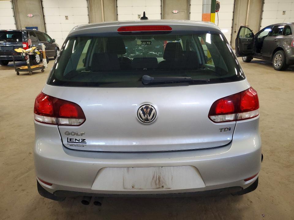 2014 Volkswagen VIN WVWDM7AJ4EW010332 COPART salvage auction — HAIL, Mn - Cert Of Title-Prior Salvage, sold $1,900 on 2026-07-28 (photo 6)