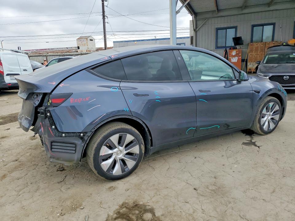 2023 Tesla Model y VIN 7SAYGDEE1PA198593 COPART salvage auction — REAR END, Ca - Salvage Certificate, sold $13,100 on 2026-07-09 (photo 3)