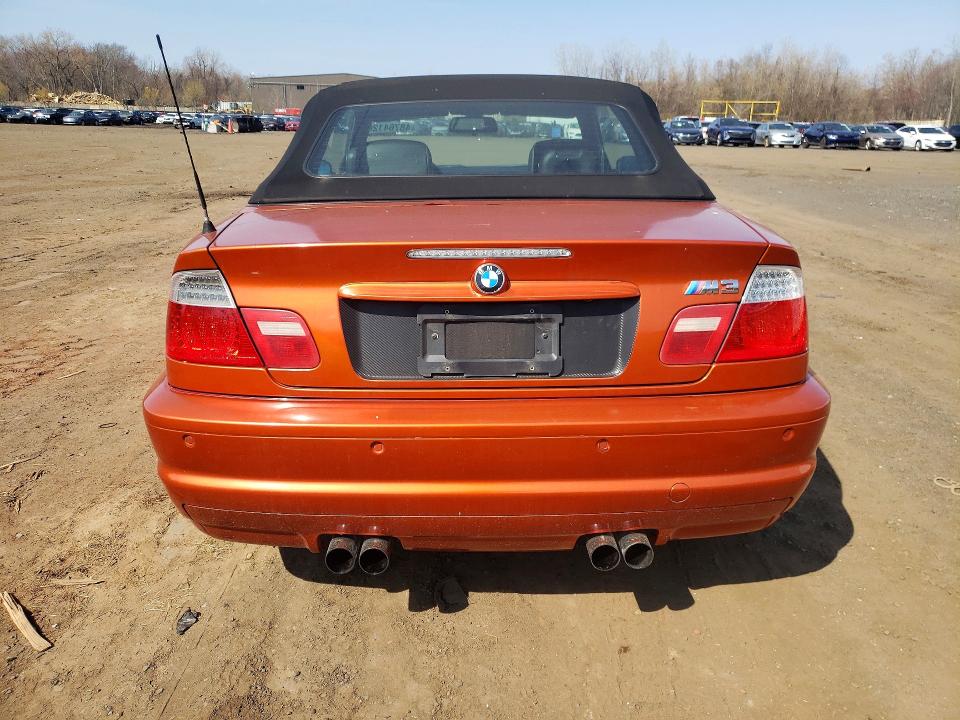 2004 BMW M3 VIN WBSBR93494PK05100 COPART salvage auction — SIDE, CT - CERT OF TITLE-PARTS ONLY SALVA, sold $5,600 on 2026-07-14 (photo 6)