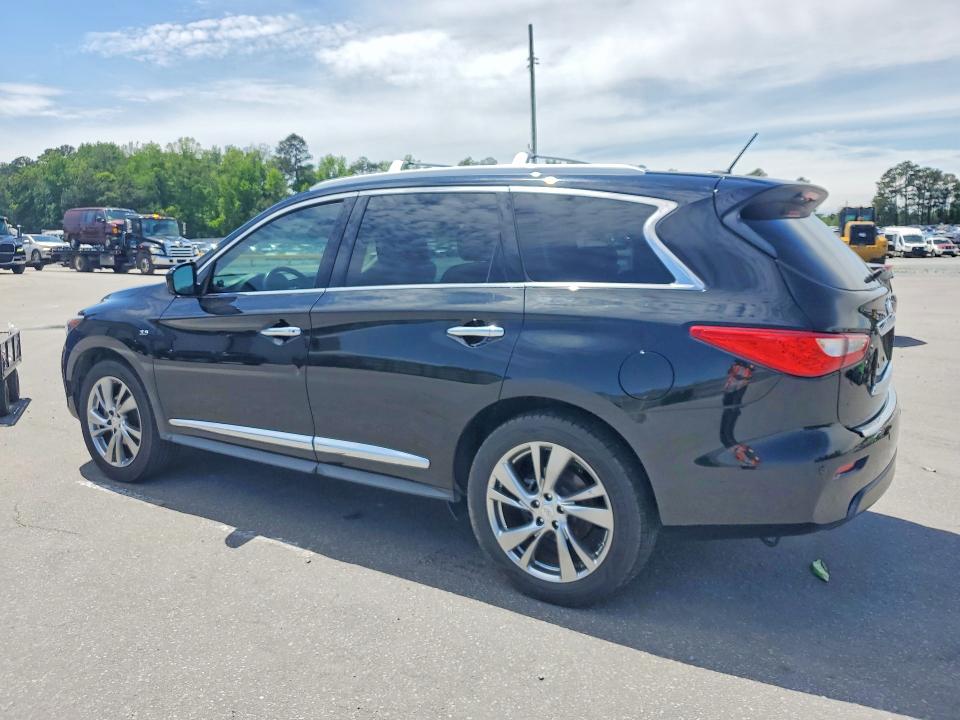 2015 Infiniti Qx60 VIN 5N1AL0MM0FC536278 COPART salvage auction — FRONT END, NC - SALVAGE CERTIFICATE OF TITLE, sold $1,150 on 2026-07-02 (photo 2)