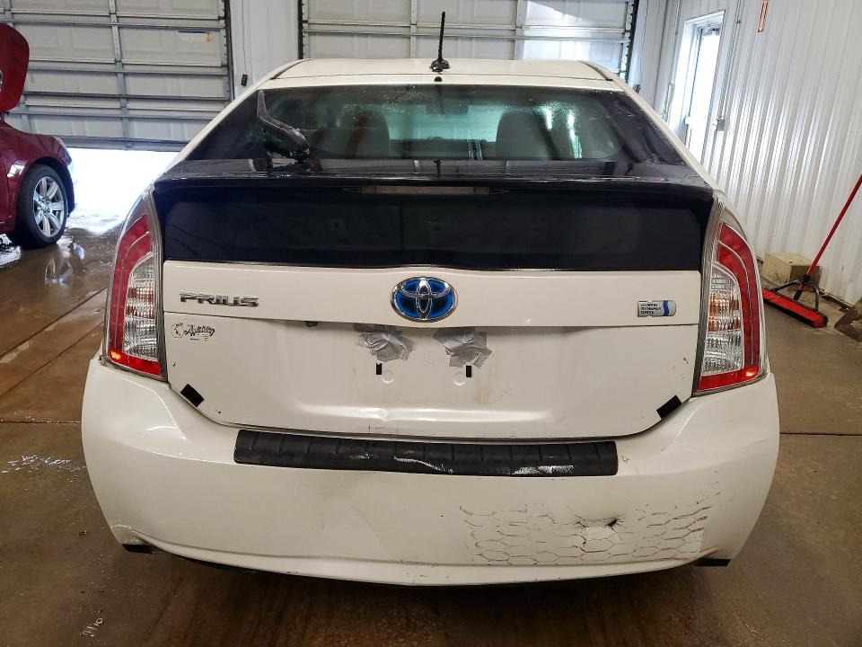 2015 Toyota Prius VIN JTDKN3DUXF0412735 COPART salvage auction — FRONT END, Id - Salvage Certificate Of Title, sold $1,500 on 2026-07-02 (photo 6)