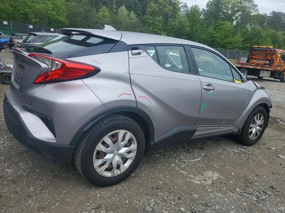 2020 Toyota C-hr VIN NMTKHMBX2LR104394 COPART salvage auction — FRONT END, Md - Cert Of Salvage > 75% Damage, sold $275 on 2026-07-21 (photo 3)