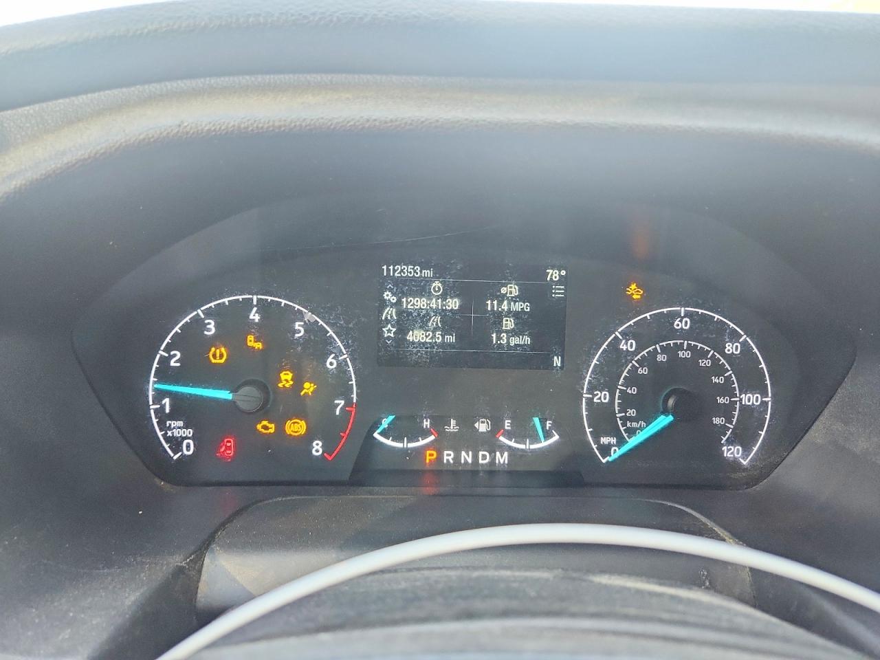 2020 Ford Transit VIN 1FTBR3X83LKB27510 COPART salvage auction — Side, SC - CERTIFICATE OF TITLE, sold $6,300 on 2026-06-25 (photo 9)