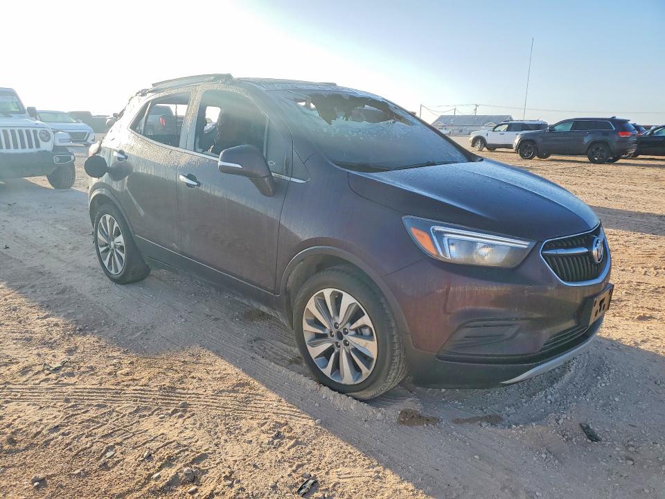 2018 Buick Encore VIN KL4CJASB4JB665112 COPART salvage auction — Burn Interior, Id - Salvage Certificate Of Title, sold $125 on 2026-07-29 (photo 4)