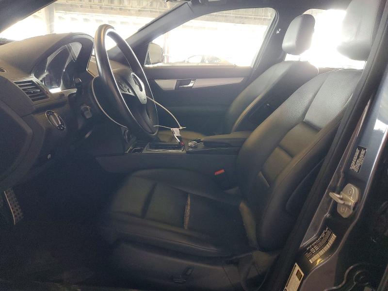 2009 Mercedes-benz C-klasse VIN WDDGF54X89R083211 COPART salvage auction — FRONT END, Ca - Salvage Certificate, sold $325 on 2026-07-02 (photo 7)