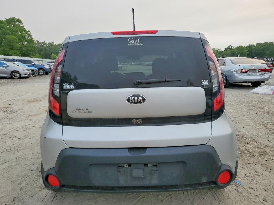 2015 Kia Soul VIN KNDJN2A22F7783839 COPART salvage auction — REAR END, Ga - Cert Of Title-Salvage, sold $1,400 on 2026-07-14 (photo 6)