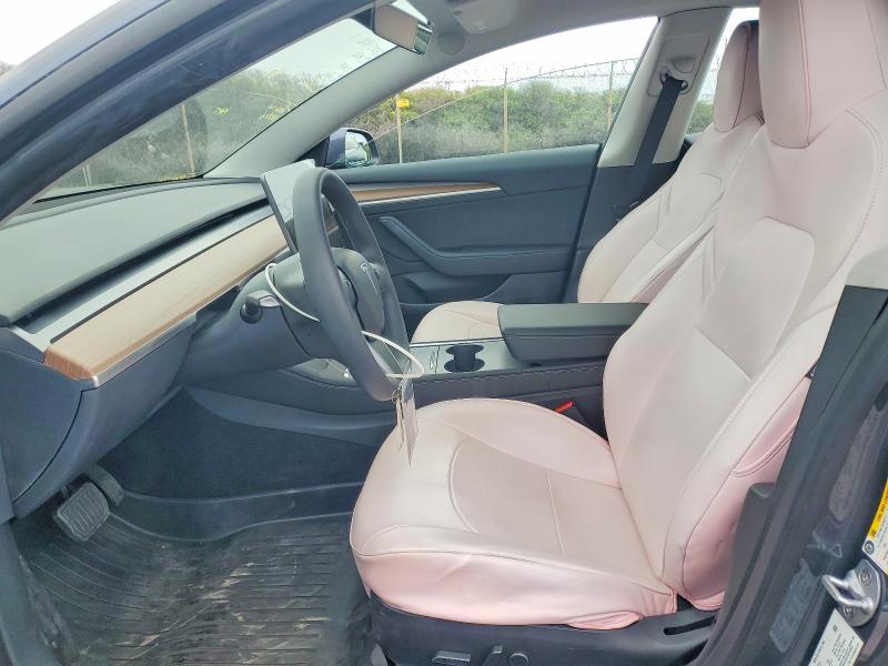 2023 Tesla Model 3 VIN 5YJ3E1EA9PF699730 COPART salvage auction — FRONT END, Hi - Certificate Of Salvage, sold $2 on 2026-07-27 (photo 7)