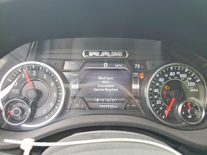 2021 Ram 1500 VIN 1C6SRFJT9MN623305 COPART salvage auction — FRAME DAMAGE, Salvage Title, sold $13,600 on 2026-08-03 (photo 9)