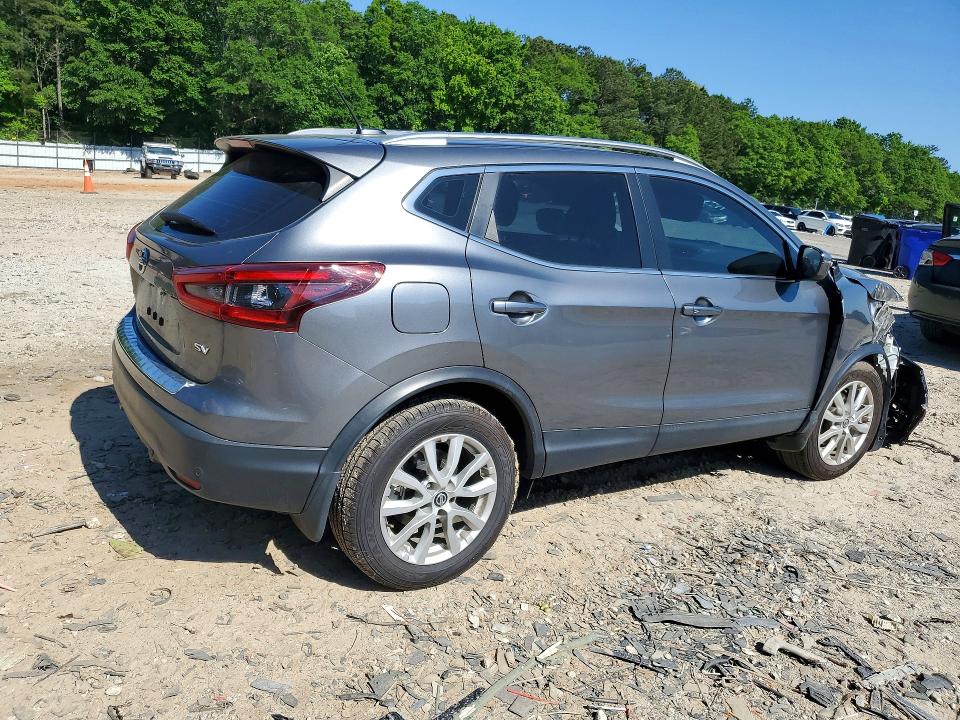 2021 Nissan Rogue VIN JN1BJ1BV0MW572180 COPART salvage auction — FRONT END, GA - CERT OF TITLE-SALVAGE, sold $2,950 on 2026-07-31 (photo 3)
