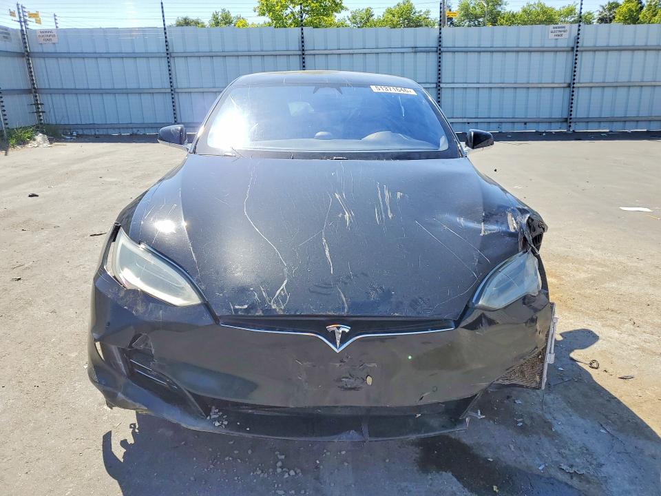 2018 Tesla Model s VIN 5YJSA1E27JF280895 COPART salvage auction — FRONT END, Ca - Salvage Certificate, sold $3,300 on 2026-07-09 (photo 5)