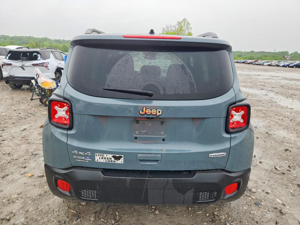 2018 Jeep Renegade VIN ZACCJBBB8JPJ04572 COPART salvage auction — FRONT END, Il - Salvage Certificate, sold $850 on 2026-07-13 (photo 6)