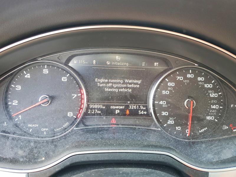 2018 Audi Q7 VIN WA1AHAF76JD005344 COPART salvage auction — FRONT END, Md - Cert Of Salvage > 75% Damage, sold $6,600 on 2026-07-06 (photo 9)