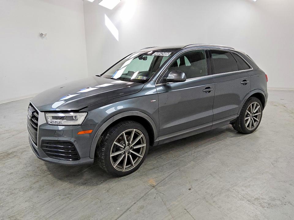 2018 Audi Q3 VIN WA1JCCFS1JR014017 — COPART salvage auction photo