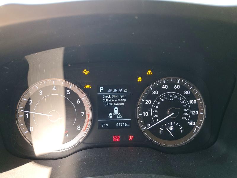 2022 Hyundai Venue VIN KMHRC8A33NU136043 COPART salvage auction — REAR END, GA - CERT OF TITLE-SALVAGE, sold $3,500 on 2026-07-10 (photo 9)
