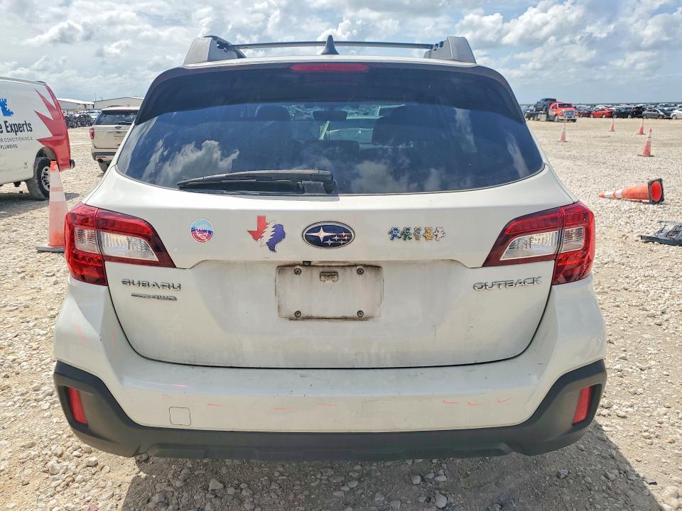 2018 Subaru Outback VIN 4S4BSAFC8J3279879 COPART salvage auction — FRONT END, Tx - Salvage Vehicle Title, sold $1,600 on 2026-07-09 (photo 6)