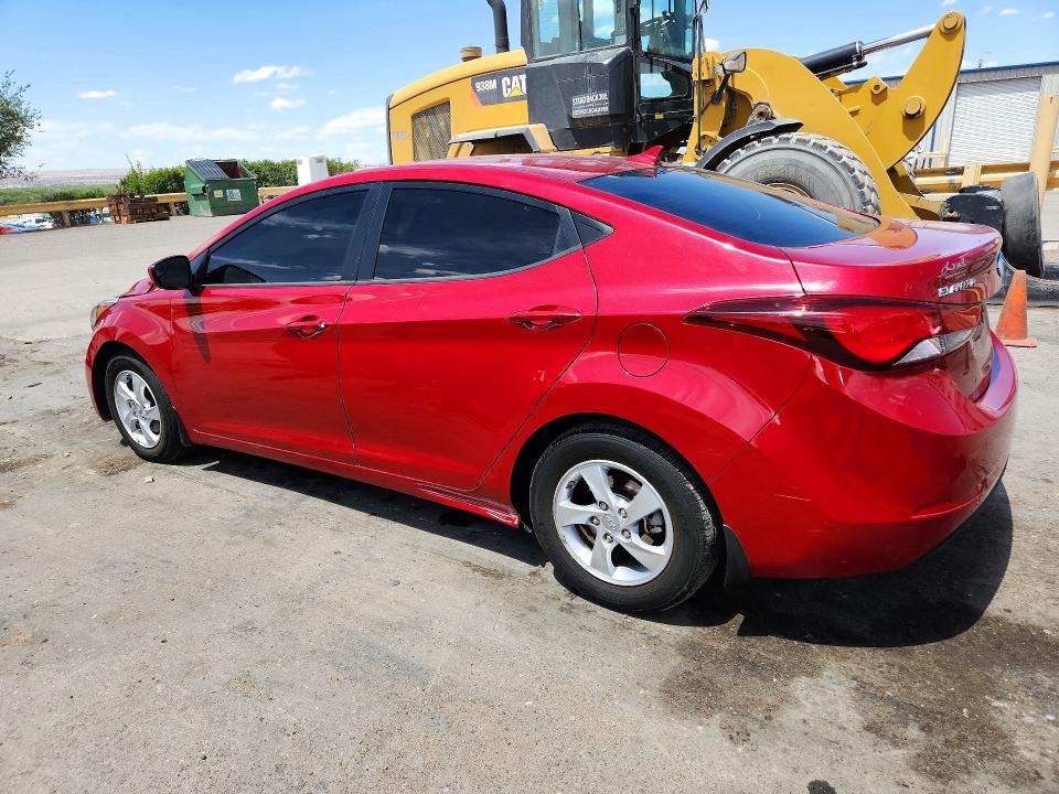 2014 Hyundai VIN KMHDH4AE6EU212019 COPART salvage auction — FRONT END, Nm - Cert Of Title-Salvage, sold $2,100 on 2026-07-13 (photo 2)