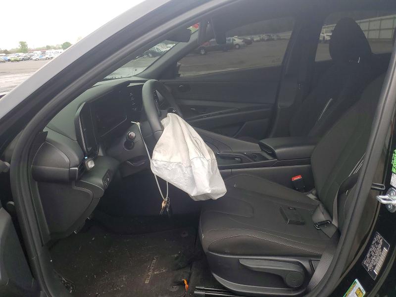 2025 Hyundai Elantra VIN KMHLM4DG4SU903002 COPART salvage auction — FRONT END, Nj - Cert Of Title-Salvage, sold $4,550 on 2026-07-28 (photo 7)
