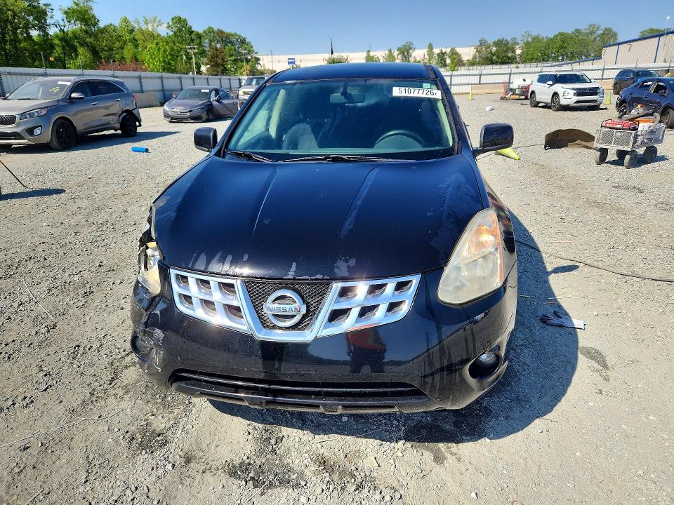 2013 Nissan Rogue VIN JN8AS5MT7DW514631 COPART salvage auction — FRONT END, Sc - Cert Of Title-Salvage, sold $575 on 2026-07-27 (photo 5)