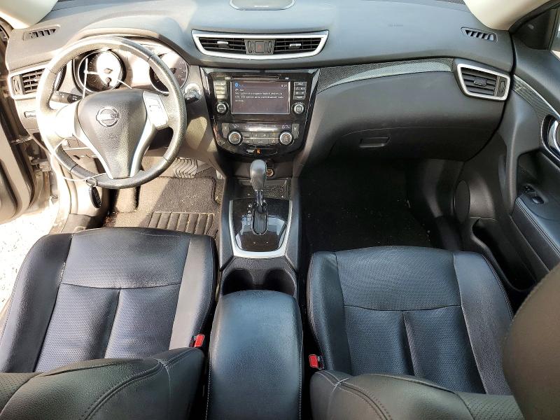 2016 Nissan Rogue VIN 5N1AT2MT7GC761382 COPART salvage auction — REAR END, TX - SALVAGE VEHICLE TITLE, sold $2,050 on 2026-07-02 (photo 8)