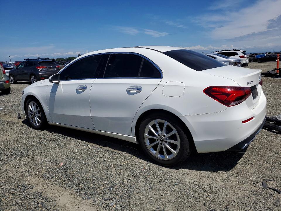 2020 Mercedes-benz A-klasse VIN W1K3G4EB2LW046673 COPART salvage auction — MECHANICAL, Ca - Dis/Dlr/Exp Only Clean Title (P), sold $8,500 on 2026-07-21 (photo 2)