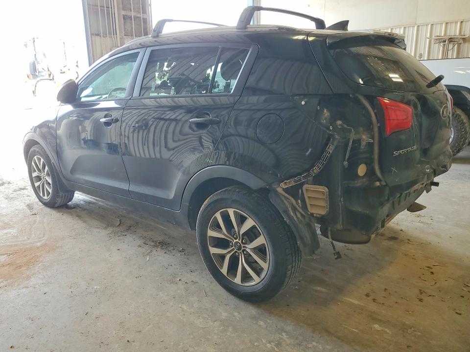 2014 Kia Sportage VIN KNDPB3AC2E7656315 COPART salvage auction — REAR END, Tx - Salvage Vehicle Title, sold $1,400 on 2026-07-31 (photo 2)