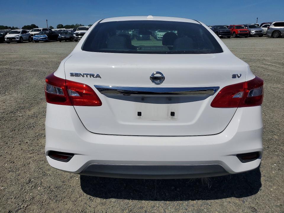 2019 Nissan Sentra VIN 3N1AB7AP6KY361036 COPART salvage auction — FRONT END, Ca - Salvage Certificate, sold $2,150 on 2026-07-09 (photo 6)