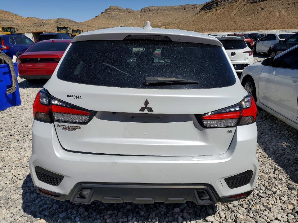 2022 Mitsubishi Outlander VIN JA4ARUAU9NU003623 COPART salvage auction — ROLLOVER, Nv - Salvage Title, sold $1,500 on 2026-07-20 (photo 6)
