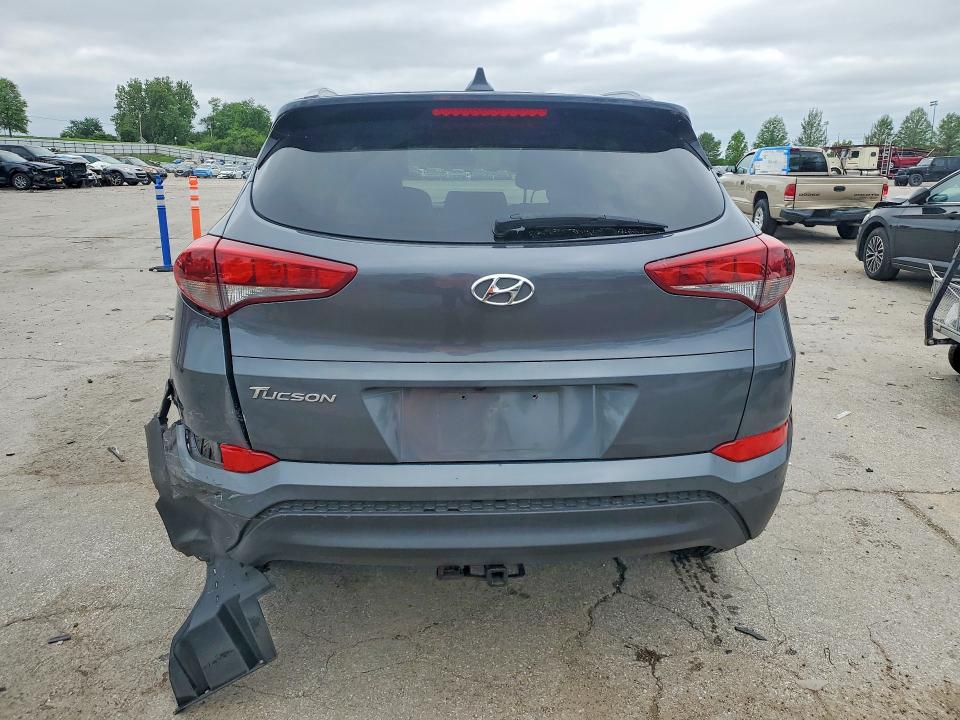 2018 Hyundai Tucson VIN KM8J33A47JU643577 COPART salvage auction — REAR END, Mo - Salvage Certificate Of Title, sold $4,200 on 2026-07-10 (photo 6)