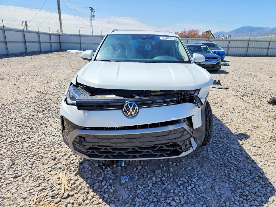 2025 Volkswagen Taos VIN 3VVVC7B28SM080671 COPART salvage auction — FRONT END, Ut - Salvage Certificate, sold $8,600 on 2026-07-10 (photo 5)