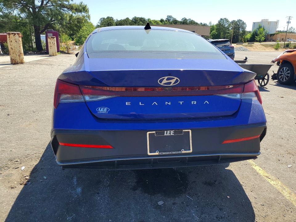 2024 Hyundai Elantra VIN KMHLL4DG4RU828797 COPART salvage auction — FRONT END, Sc - Certificate Of Title, sold $175 on 2026-07-31 (photo 6)