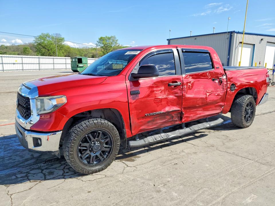 2021 Toyota Tundra VIN 5TFDY5F19MX967579 COPART salvage auction — SIDE, Ok - Certificate Of Title, sold $12,300 on 2026-07-20 (photo 1)