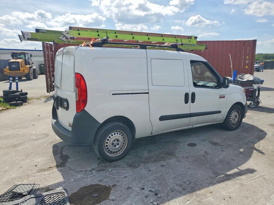 2017 Ram Promaster city VIN ZFBERFAB8H6E56325 COPART salvage auction — BURN, FL - CERT OF TITLE SLVG REBUILDABLE, sold $150 on 2026-07-21 (photo 3)