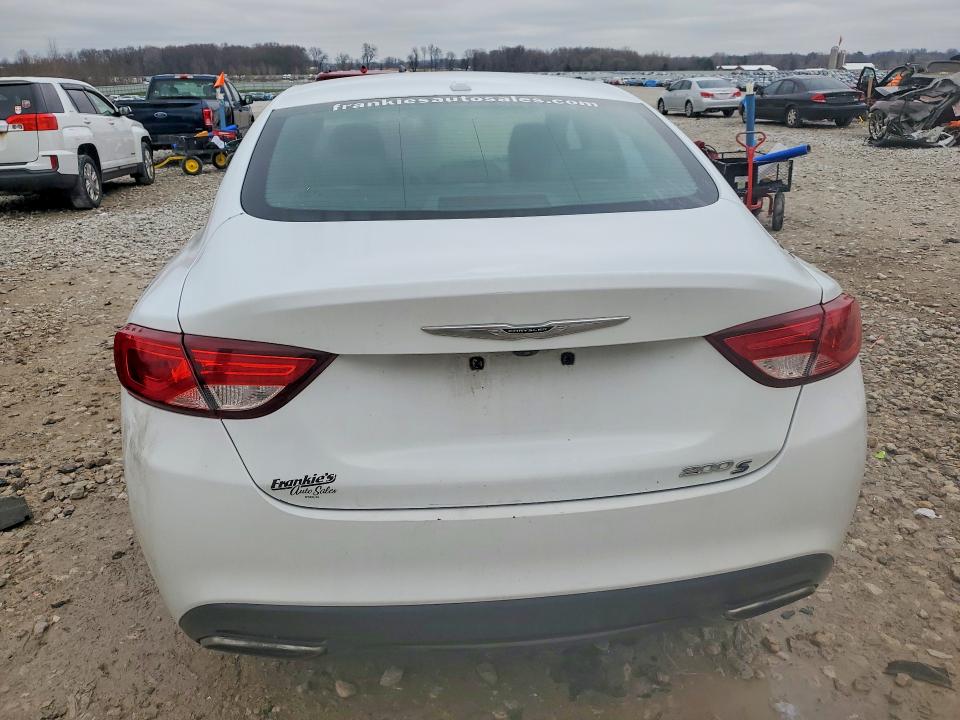 2015 Chrysler 200 VIN 1C3CCCBB0FN689042 COPART salvage auction — FRONT END, In - Cert Of Title-Salvage Title, sold $200 on 2026-07-09 (photo 6)