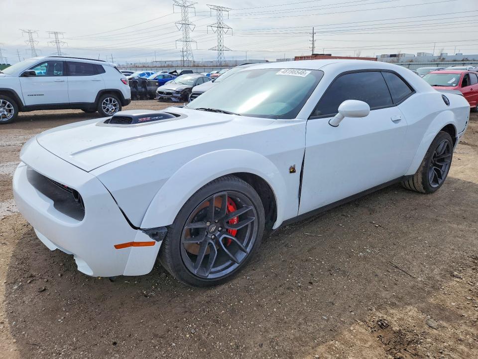 2021 Dodge Challenger VIN 2C3CDZFJ5MH582883 COPART salvage auction — Undercarriage, IL - SALVAGE CERTIFICATE, sold $18,100 on 2026-06-23 (photo 1)
