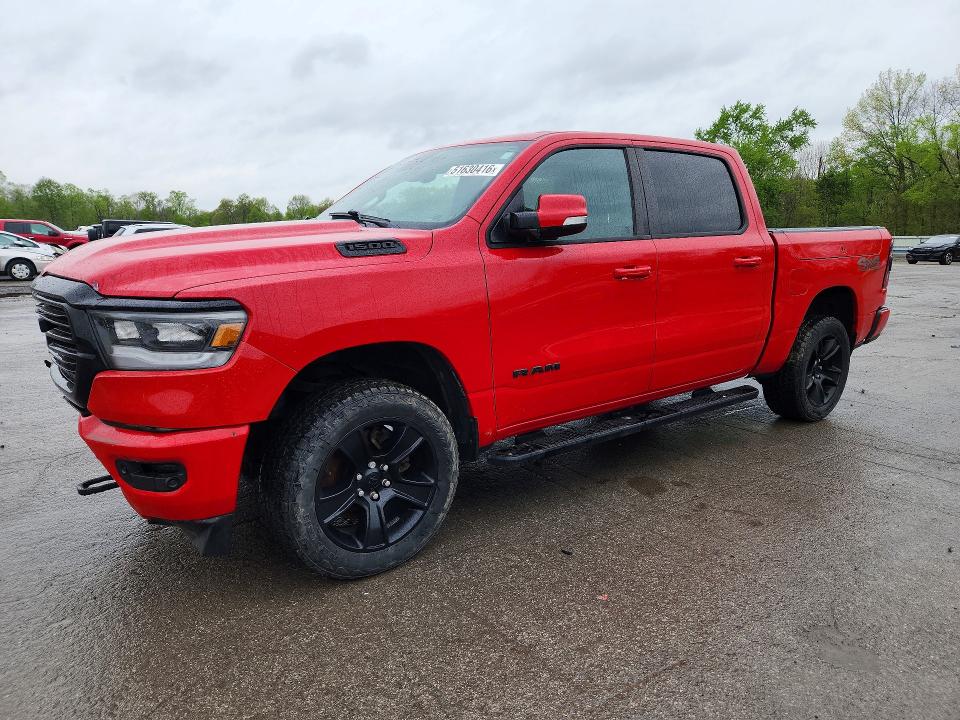 2020 Ram 1500 VIN 1C6SRFFT7LN327660 COPART salvage auction — FRONT END, Oh - Cert Of Title-Salvage, sold $11,300 on 2026-07-02 (photo 1)