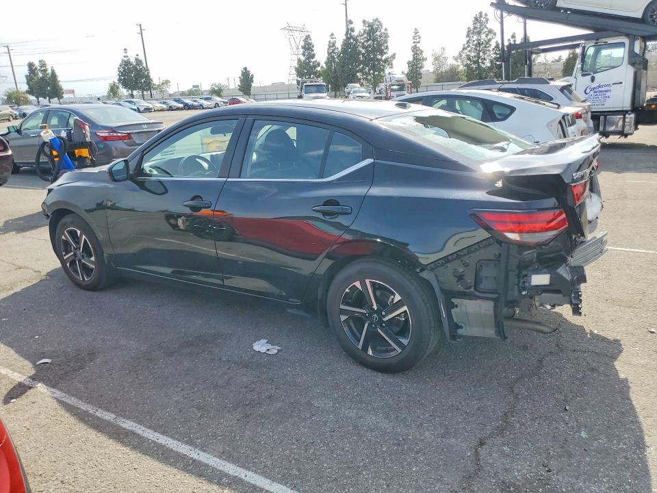 2025 Nissan Sentra VIN 3N1AB8CV1SY407969 COPART salvage auction — FRONT END, Ca - Salvage Certificate, sold $4,050 on 2026-07-02 (photo 2)