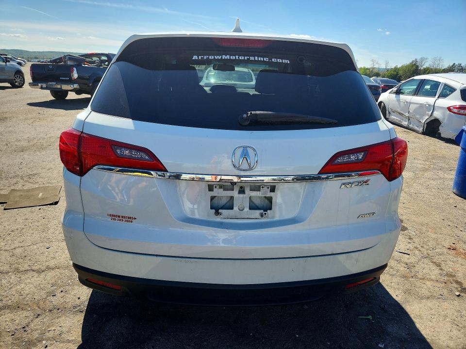 2015 Acura VIN 5J8TB4H54FL000557 COPART salvage auction — ENGINE BURN, Pa - Certificate Of Salvage, sold $550 on 2026-07-10 (photo 6)