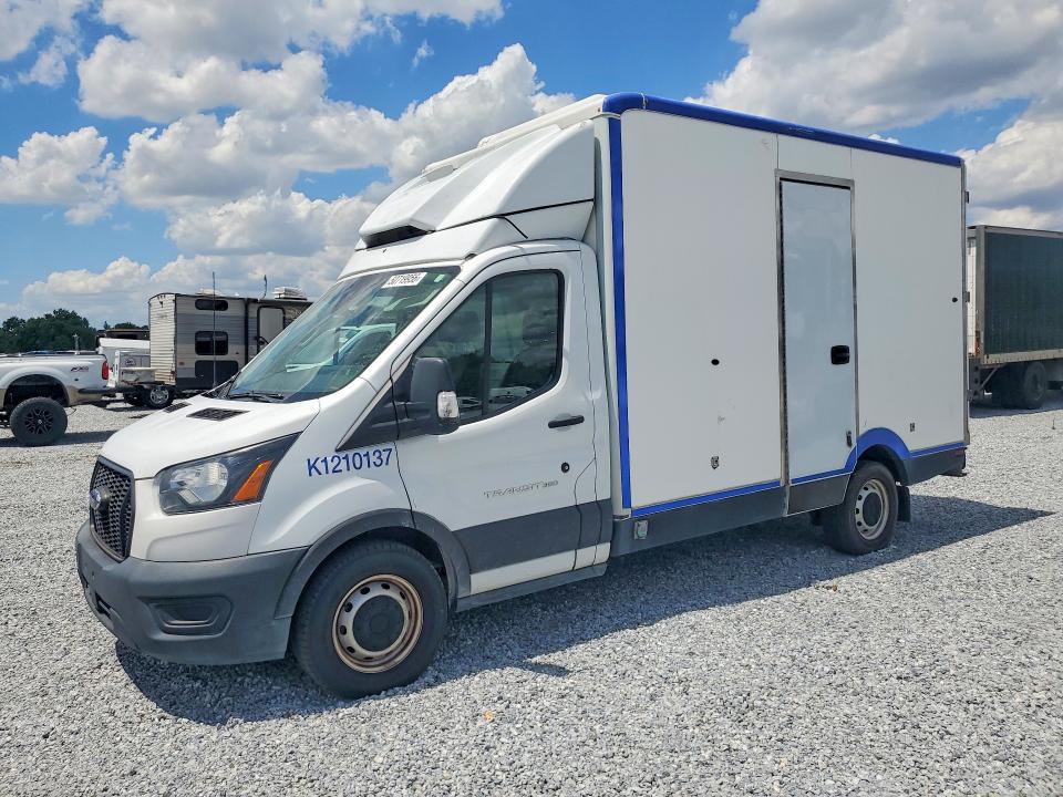 2021 Ford Transit VIN 1FDBW5Z82MKA80047 — COPART salvage auction photo