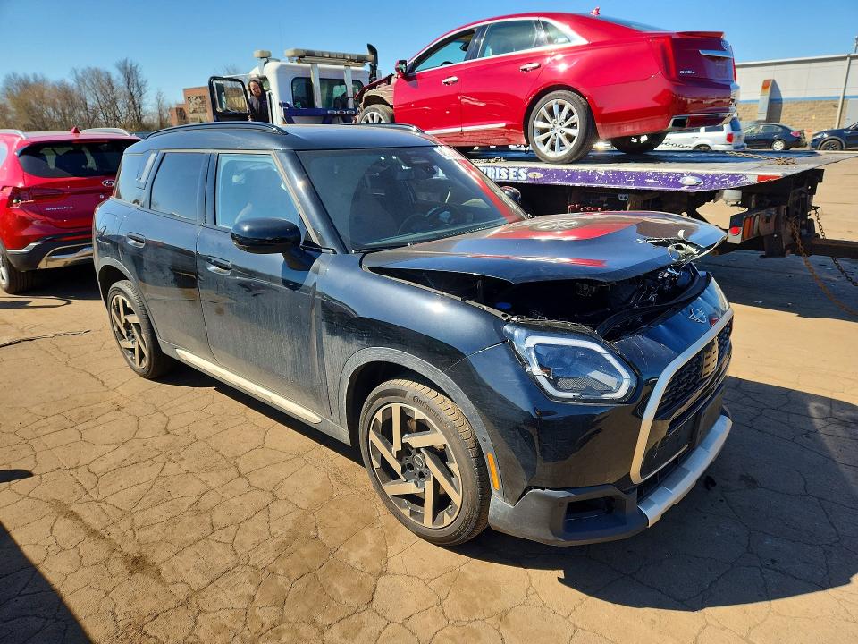2025 Mini Cooper VIN WMZ23GA07S7R49630 COPART salvage auction — FRONT END, CT, sold $9,200 on 2026-09-04 (photo 4)