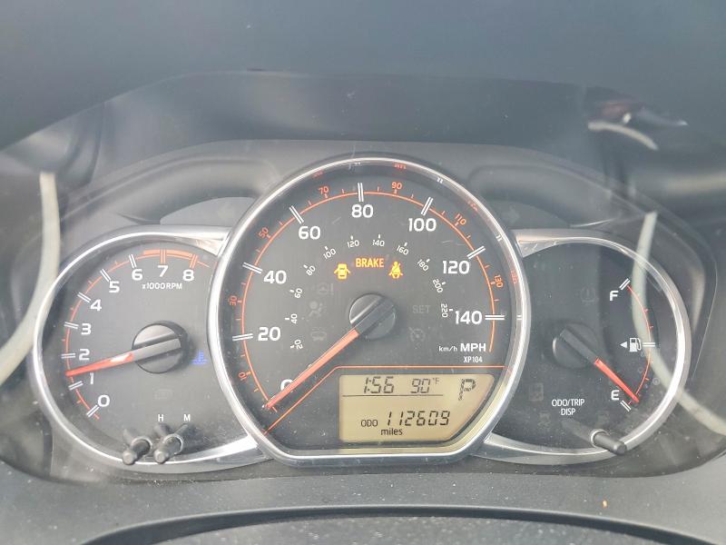 2016 Toyota Yaris VIN VNKKTUD31GA066726 COPART salvage auction — SIDE, Tx - Salvage Vehicle Title, sold $925 on 2026-07-09 (photo 9)